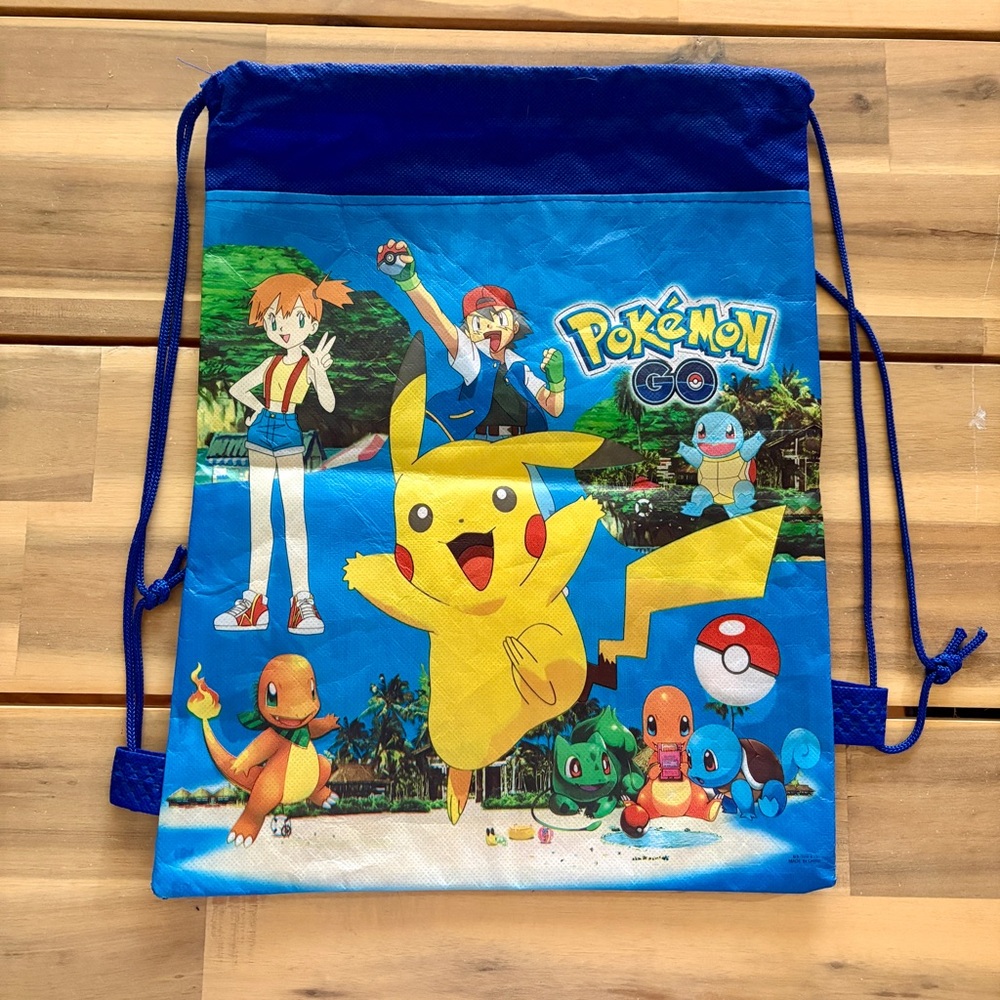 Pokémon Go - drawstring promotional backpack bag